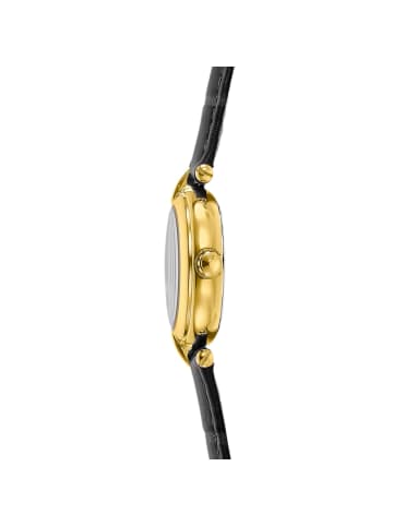Festina Damenuhr Quarz mit Lederband Schwarz