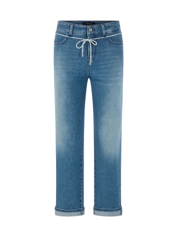 MARC CAIN SPORTS  Feminine Jeans mit Kordel in Blue Denim