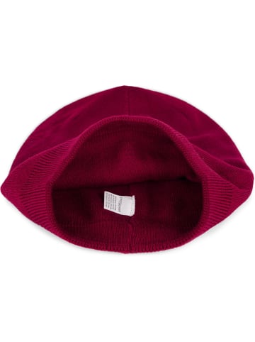 styleBREAKER Strick Beanie Mütze in Bordeaux-Rot