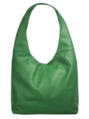 piké Shopper echt Leder in grün