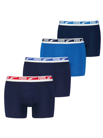 Puma Boxershort 4er Pack in Blau