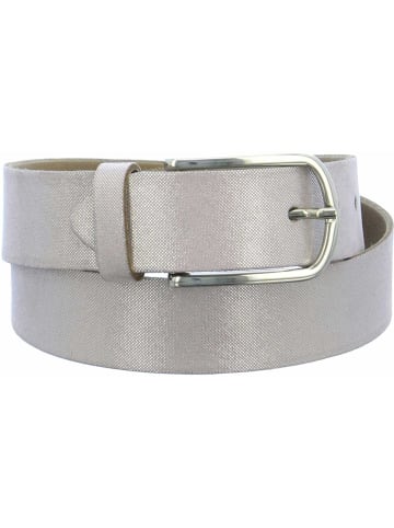 Selection Vanzetti Ledergürtel für Damen in silber in silber