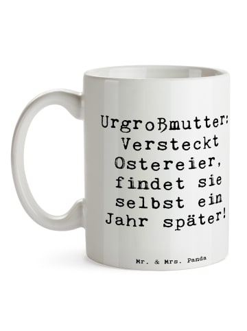 Mr. & Mrs. Panda Tasse Urgroßmutter Schätze mit Spruch in Weiß