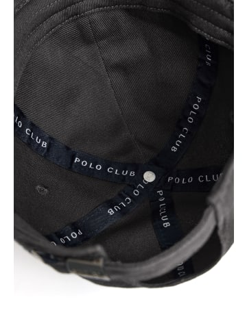 Polo Club Kappe BLOCK CAP ELM in Dunkelgrau