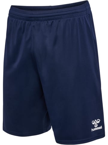 Hummel Sportshorts "Hmlessential Shorts" in Blau