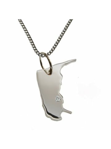 Schmuckador Halskette 50cm Amrum in silber