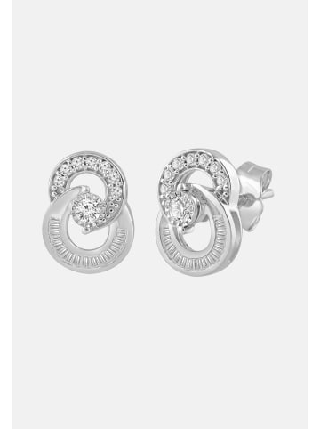 Diamant Exquis Ohrringe aus 375 Weißgold mit Diamant