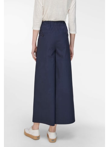 PETER HAHN Culotte cotton in MARINE