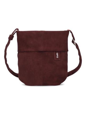 Zwei Mademoiselle.M Umhängetasche 22 cm nubuk bordeaux