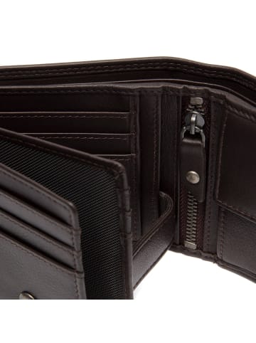 The Chesterfield Brand Hendrick Geldbörse RFID Schutz Leder 12 cm in brown