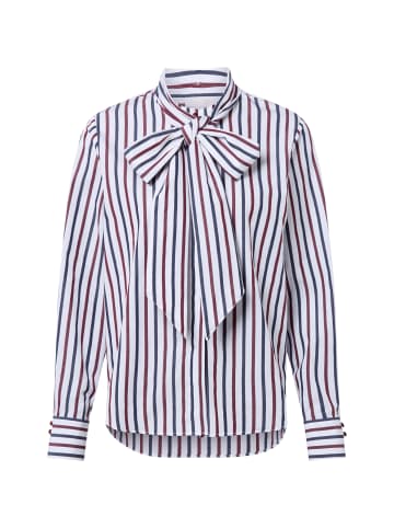 Rich & Royal Bluse in weiß marine