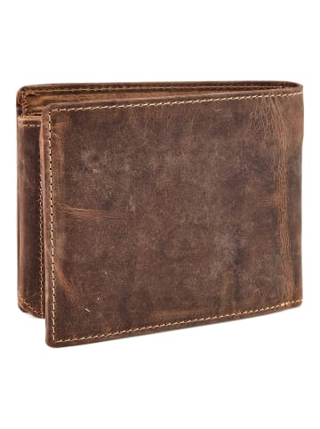 Greenburry Karpfen Geldbörse Leder 12.5 cm brown 2
