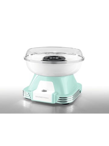 Gourmet Maxx Zuckerwatte-Maschine 500W mint/weiß grün