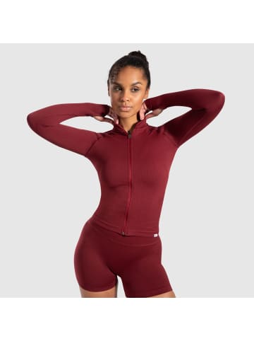 SMILODOX Trainingsjacke Revia in Bordeaux