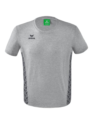 erima Essential Team T-Shirt in hellgrau melange/slate grey