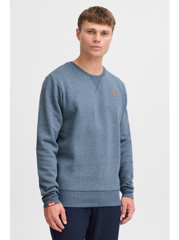 !SOLID Sweatshirt SDBenn O-Neck 21102520ME Sweatpullover mit weicher Fleece-Innenseite in Grau