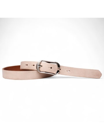 FRONHOFER Damen Ledergürtel Silber in Taupe