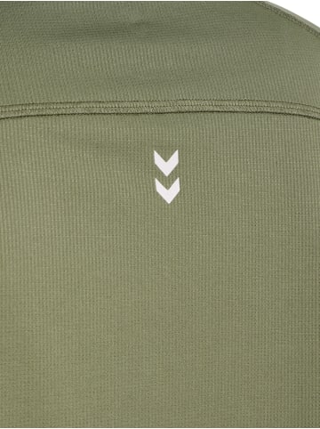 Hummel T-Shirt "Pulse Workout T-Shirt Longsleeve" in Grün