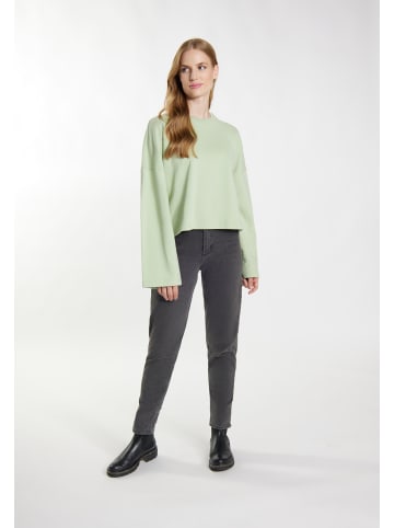 DreiMaster Damen Pullover in Rauchgrün