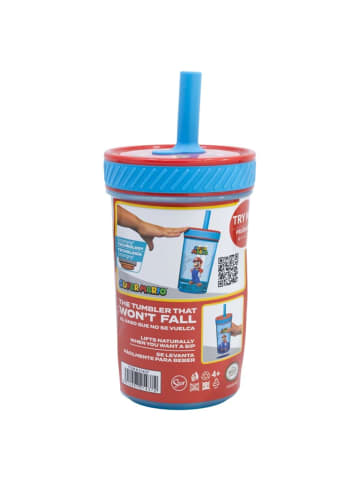 Super Mario Kippsicher Trinkbecher PP 370ml Drop Safe
