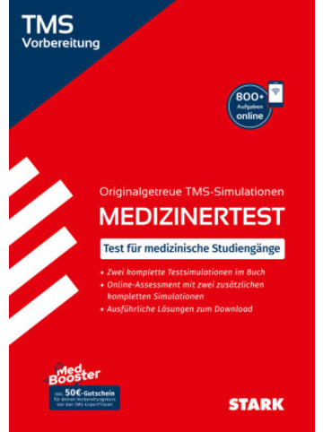 Stark Buch - STARK Testsimulationen TMS 2025 - Testaufgaben mit Lösungen, m. 1 B