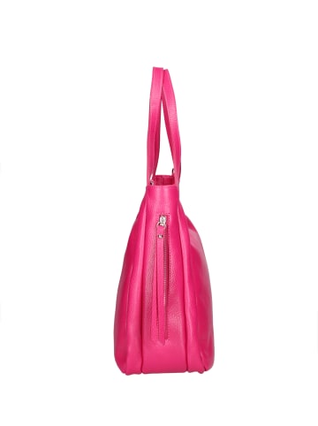 ROBERTA ROSSI Schultertasche in FUCHSIA
