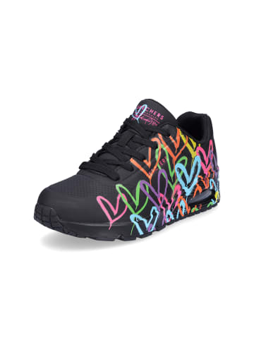 Skechers Sneaker UNO Highlight Love in Schwarz