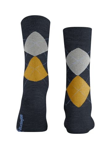 Burlington Socken Melange Marylebone in Koenigsblau