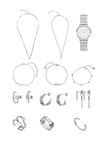 Paul Valentine Schmuck-Set für Damen in silber