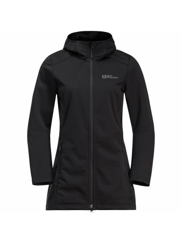 Jack Wolfskin Jacke Windhain in Schwarz