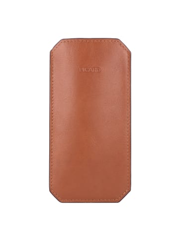 PICARD Toscana Brillenetui Leder 2 cm in camel