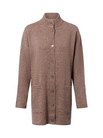 Franco Callegari Strickjacke in melange grau - 0002