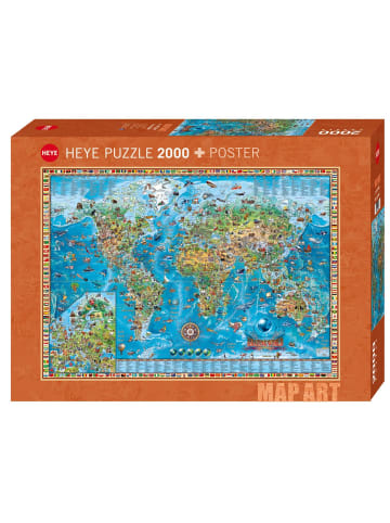 HEYE Puzzle Amazing World in Bunt