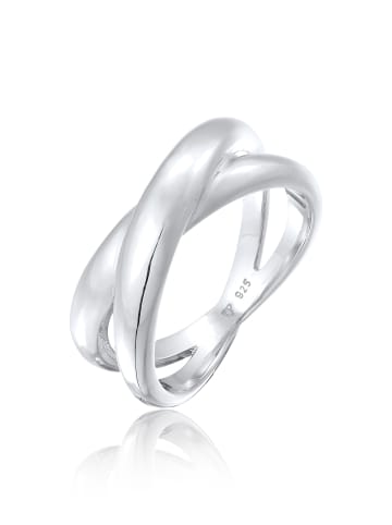 Elli Ring 925 Sterling Silber Twisted in Silber