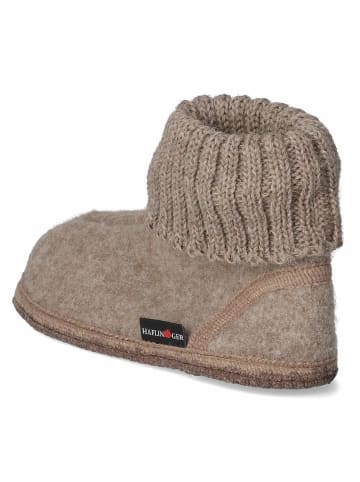 HAFLINGER Hüttenschuh in beige