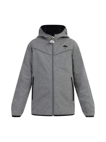 Schmuddelwedda Mädchen Funktionsjacke in Grau Melange