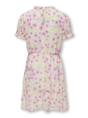 KIDS ONLY Mehrlagiges Kleid in Cloud Dancer