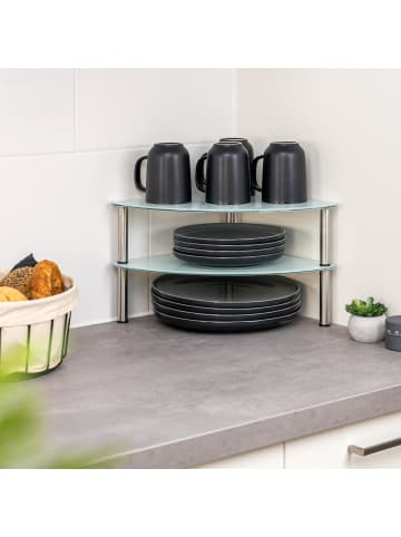 bremermann Eckregal 28 x 21 x 28 cm weiß