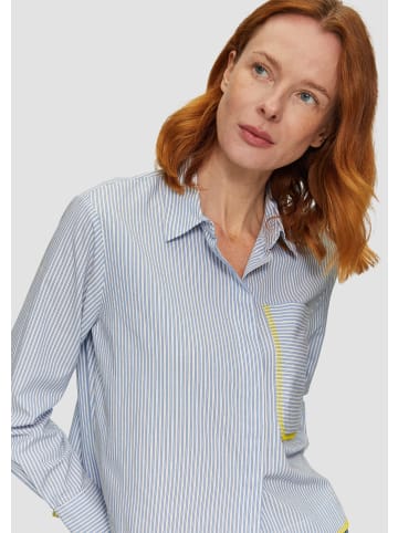 s.Oliver Bluse langarm in Blau