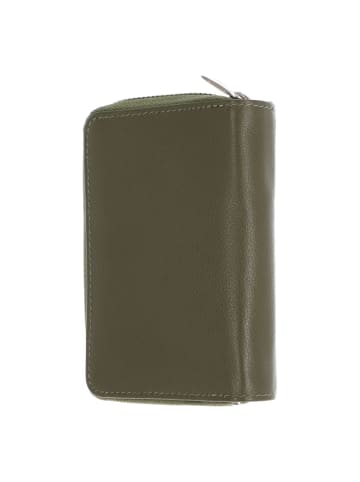Golden Head Madrid Geldbörse RFID Schutz Leder 11.5 cm in oliv