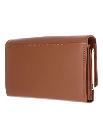 Golden Head Polo Geldbörse RFID Schutz Leder 17 cm in cognac
