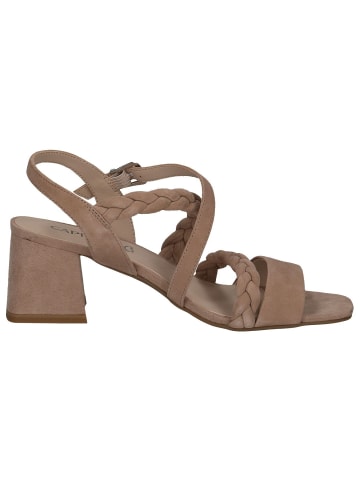 Caprice Sandalette in BARK SUEDE