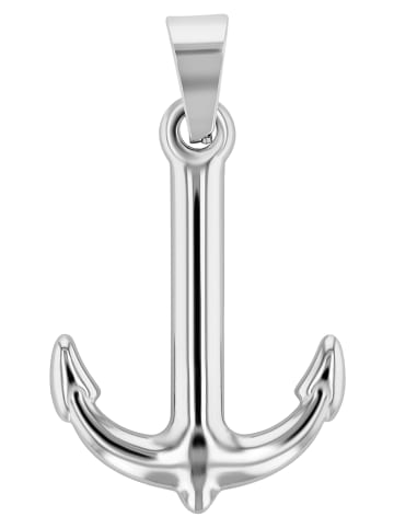 Adeliás Unisex Anhänger – Kreuzanhänger aus Edelstahl in silber