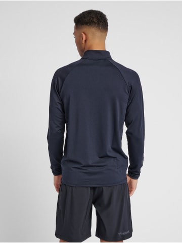Hummel Halbreißverschluss Jacke Raglanärmel Hmlauthentic Herren in ANTHRACITE