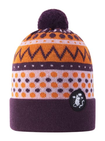 Reima Beanie Mütze " Moomin Flinga " in Deep purple