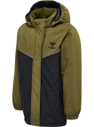 Hummel Reißverschluss Jacke Hmljosse Lebensstil Kinder in DARK OLIVE
