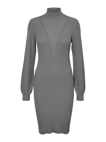 Vero Moda Strickkleid in Medium Grey Melange