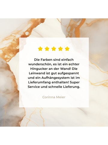 MuchoWow Leinwand bilder Abstrakte Kunst Marmoroptik (BxH)