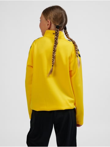 Hummel Halbreißverschluss Sweatshirt Hmlcore Kinder in SPORTS YELLOW