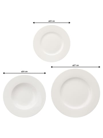 vivo | Villeroy & Boch Group 18er Set Starter Set Basic White in weiß
